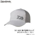 DAIWA Hat DC-9422 Moisture-absorbing and quick-drying cap White x gray Free size