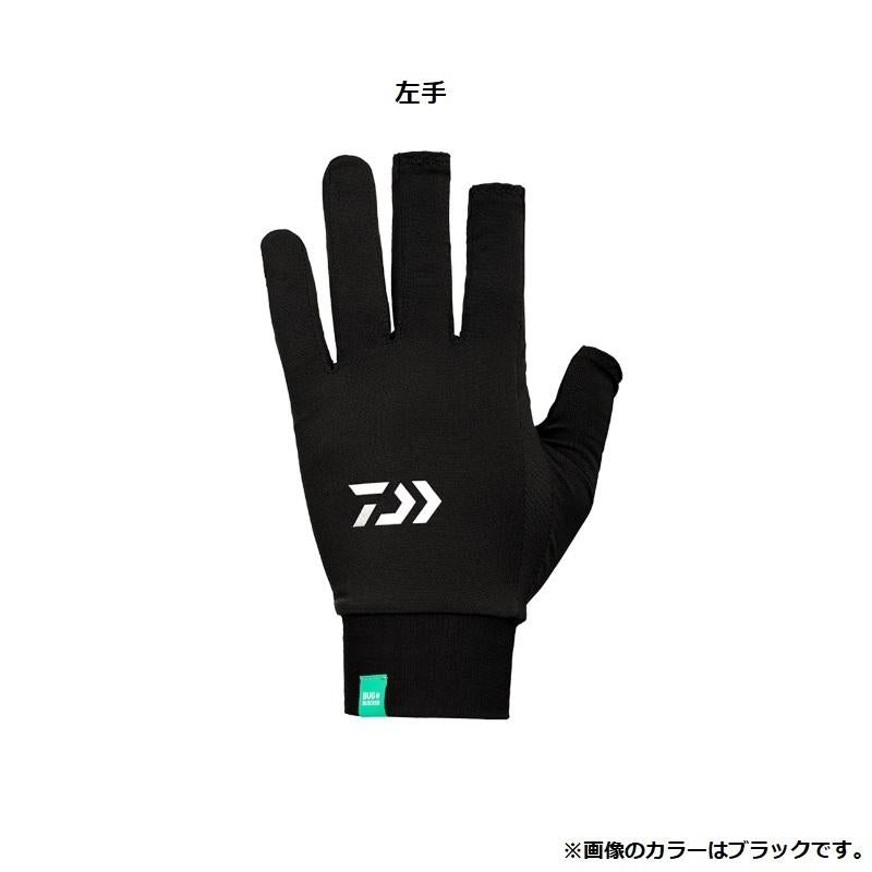 DAIWA Gloves DG-9022 BUG BLOCKER Stretch Gloves Black S