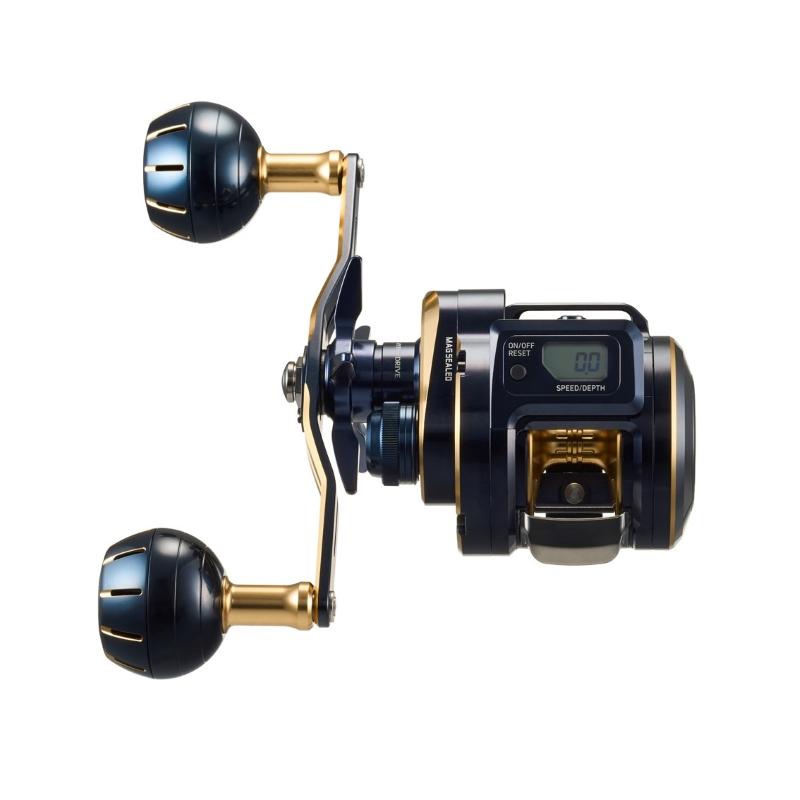 DAIWA Baitcasting Reel Saltiga IC 300L-DH (left)