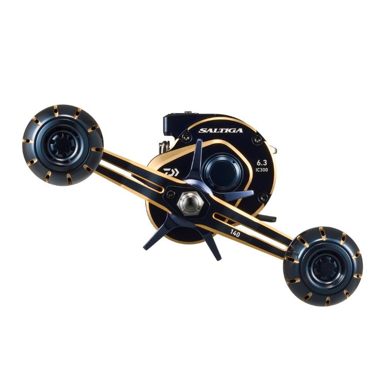 DAIWA Baitcasting Reel Saltiga IC 300L-DH (left)