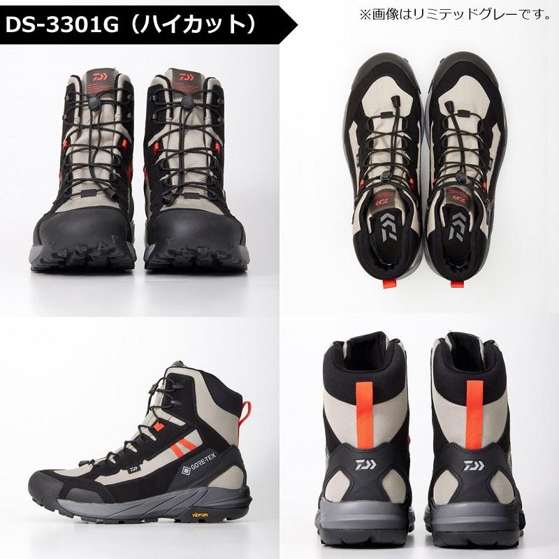 DAIWA DS-3301G FOGLER GORE-TEX High Cut Black