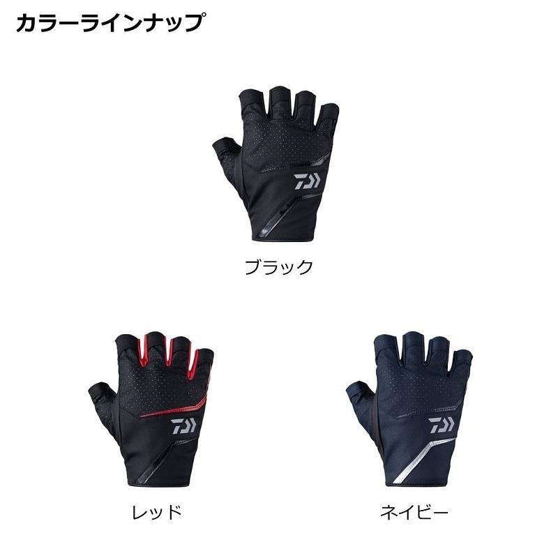 DAIWA Gloves DG-2323 Faux Leather Gloves 5-piece Cut