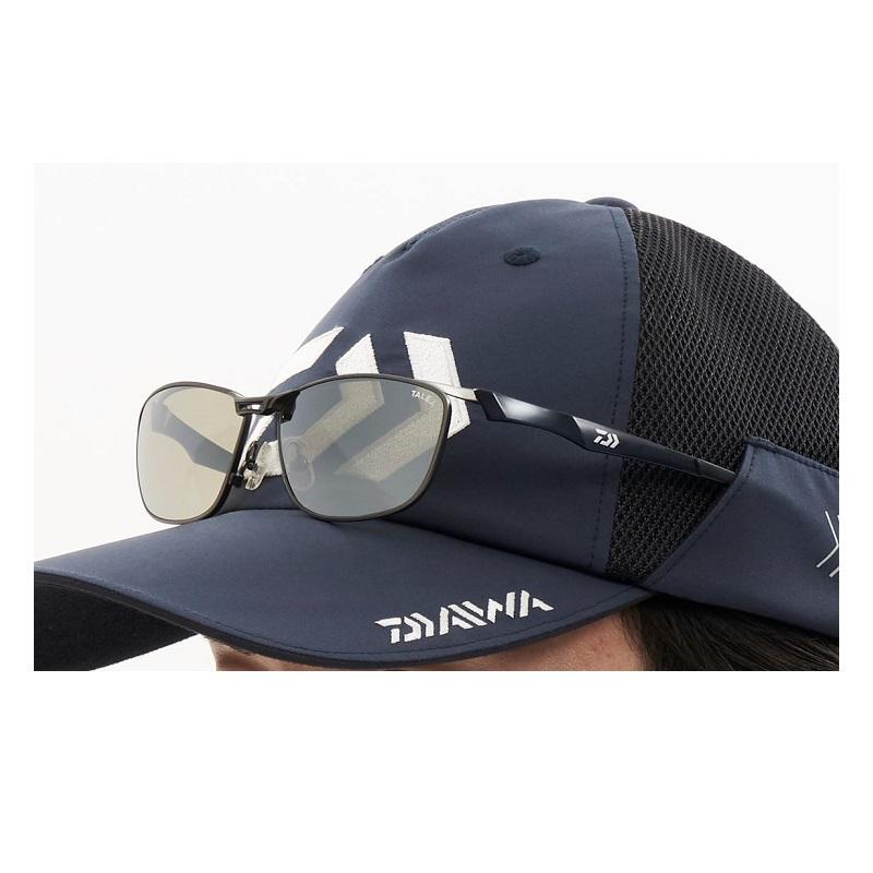 DAIWA Hat DC-7223 Glass Hold Half Mesh Cap Black Free Size