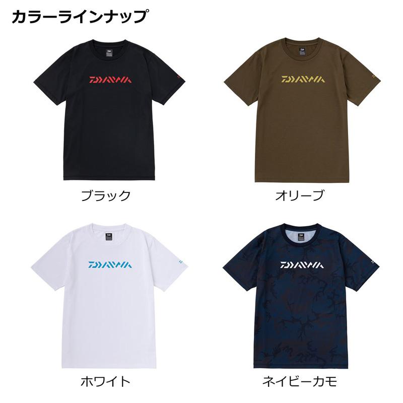 DAIWA Wear DE-8623 Clean Ocean Logo T-Shirt Olive