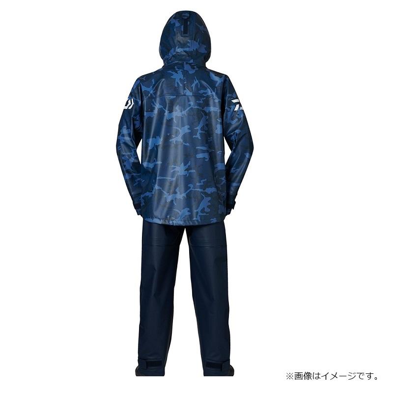 DAIWA Rainwear DR-6023 PU Ocean Light Rain Suit Green Camo M