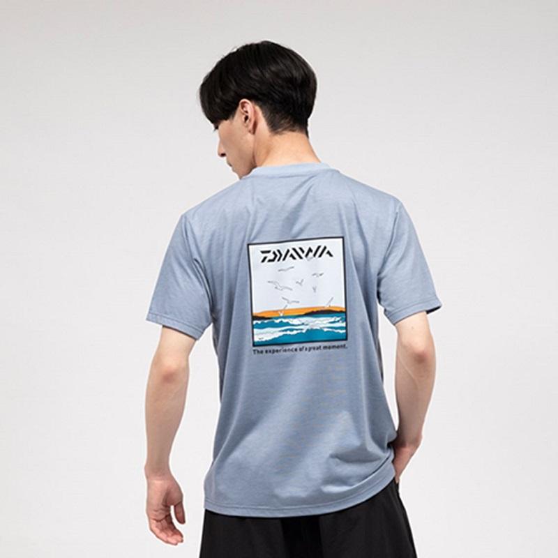 DAIWA Wear DE-6423 Graphic T-shirt Seagull