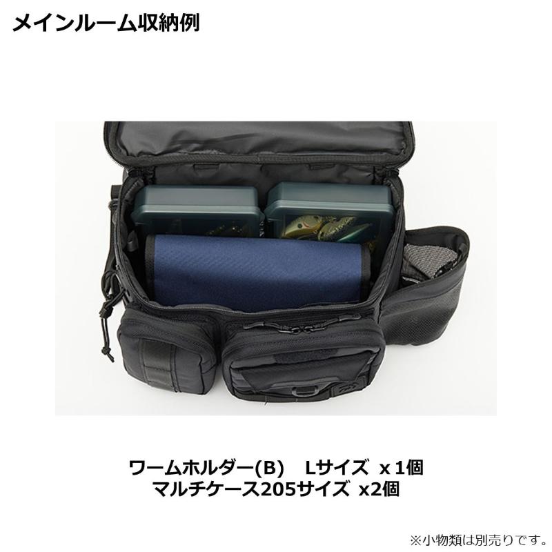 DAIWA Tackle Bag HG Hip Bag (C) Gray Orange