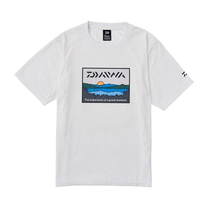 DAIWA Wear DE-6324 Fishing Net T-Shirt Lakeside White 2XL