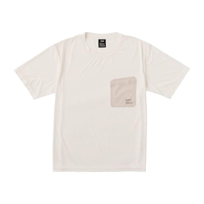 DAIWA Wear DE-5624 High Stretch Pocket T-Shirt White 2XL