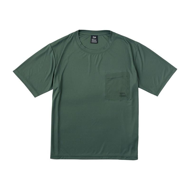 DAIWA Wear DE-5624 High Stretch Pocket T-Shirt Ivy Green 2XL