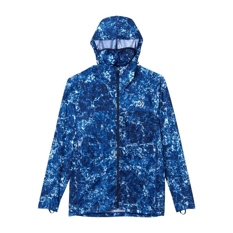 DAIWA Wear DE-3524 ICEDRY Sunblock Jacket Ocean Camo 2XL