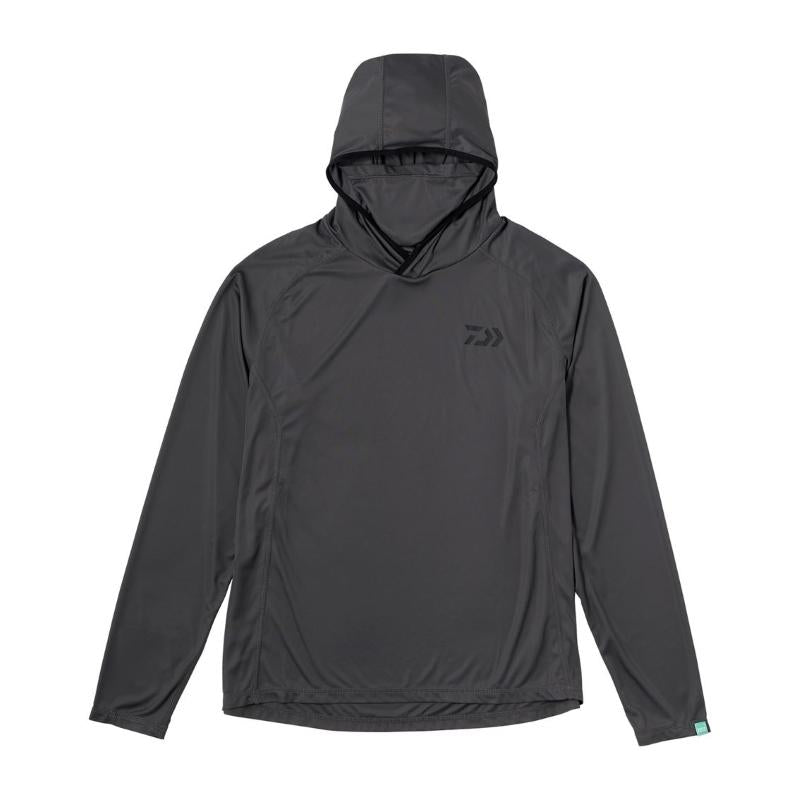 DAIWA Wear DE-5124 BUG BLOCKER Hoodie Shirt Charcoal 2XL