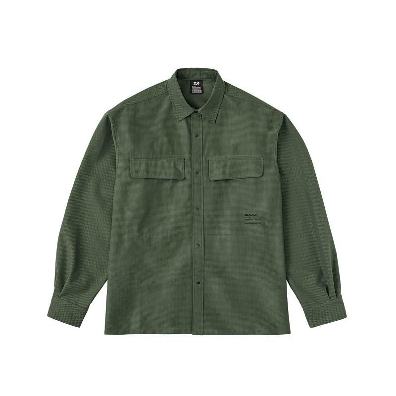 DAIWA Wear DE-8924 Stream Shirt Ash Green 2XL