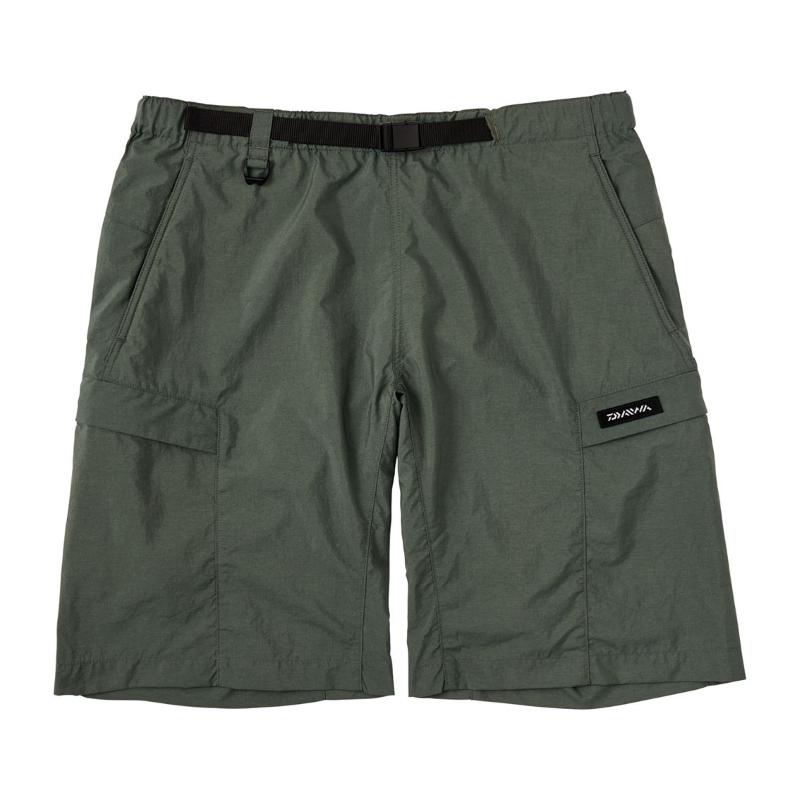 DAIWA Wear DP-8724 Fishing Net Shorts Ash Green 2XL