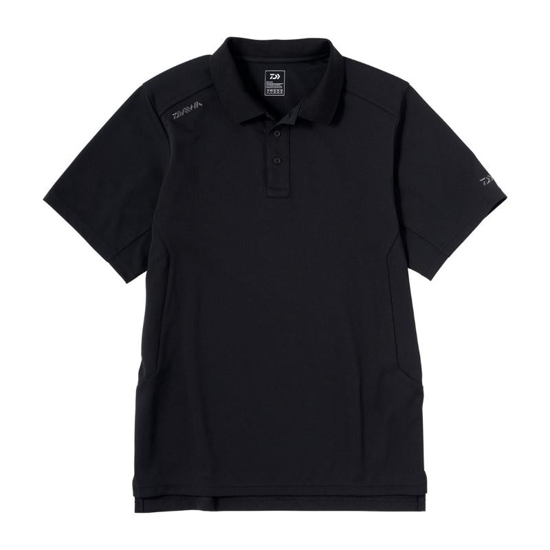 DAIWA Wear DE-9424 Ocean Tough Polo Shirt Black 2XL