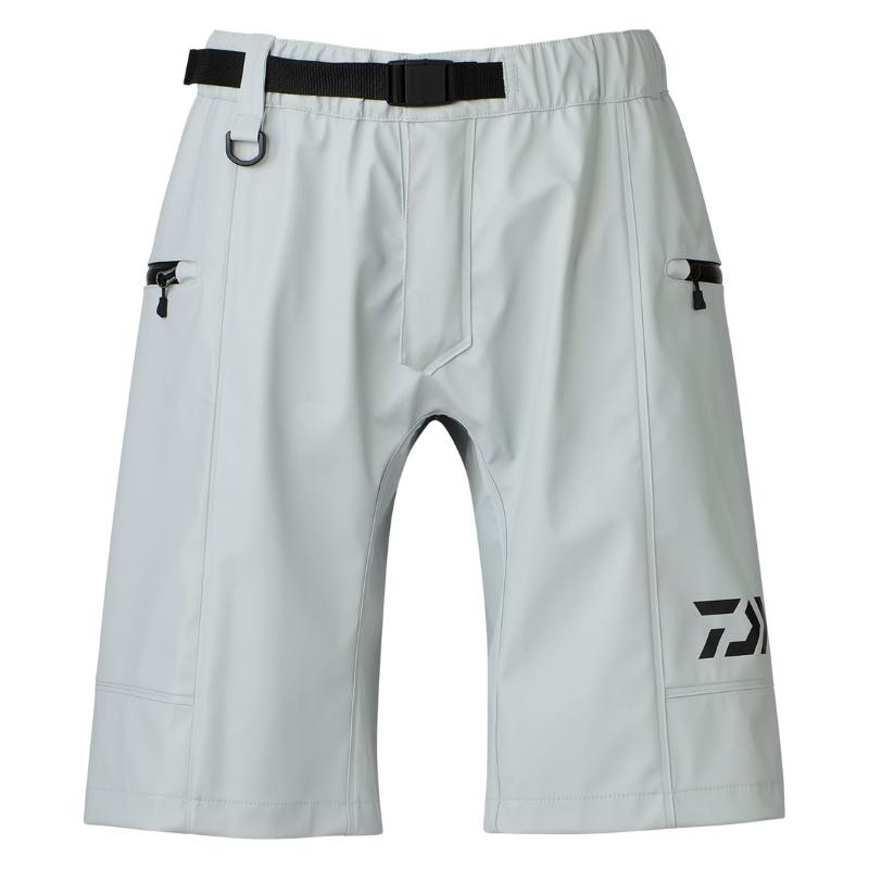 DAIWA Rainwear DR-6224P PU Ocean Shorts Light Gray M