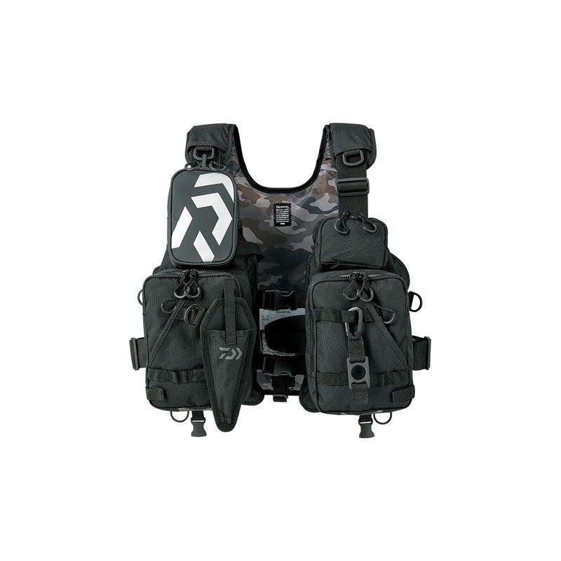 DAIWA DF-6206 Float Game Vest Jet Black Free