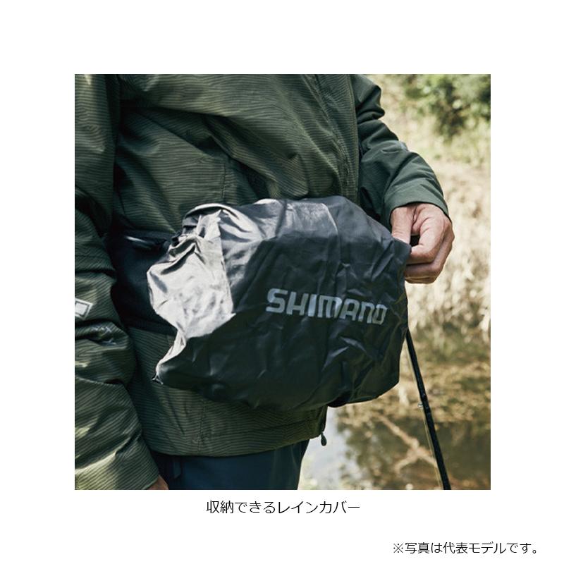 SHIMANO BW-026T Mini Hip Bag Heather Navy