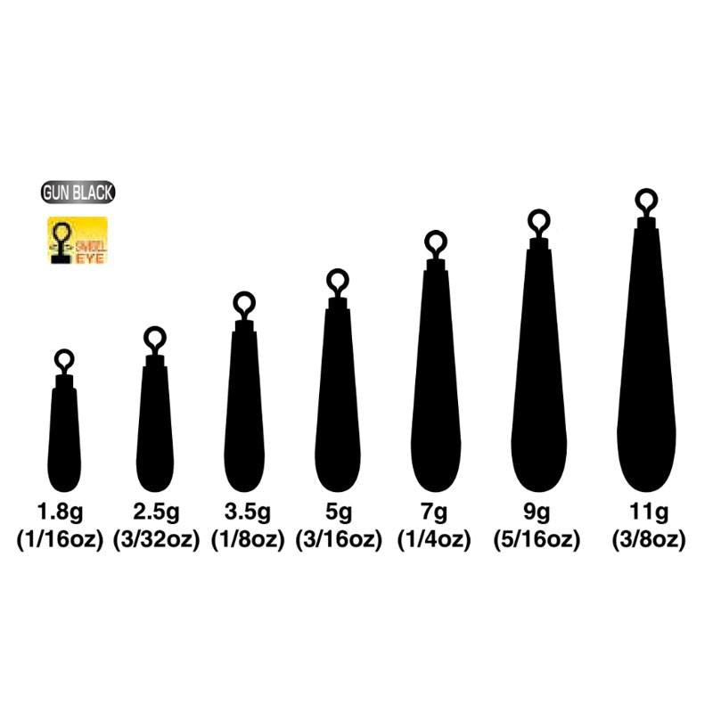 DECOY DS-6 DECOY Sinker Type Stick 1.8g (6 pieces)