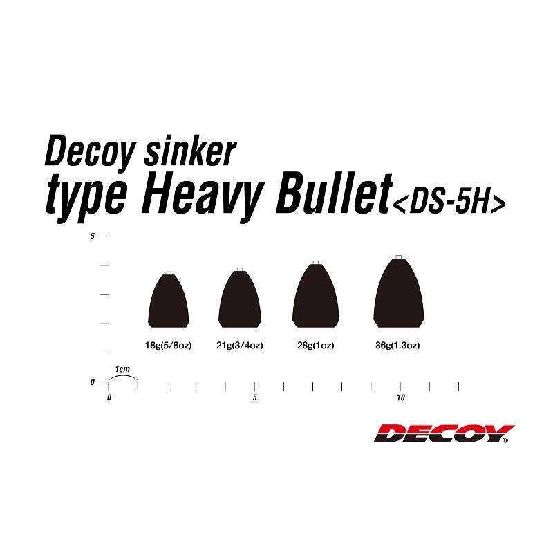 DECOY DS-5H DECOY Sinker type Heavy Bullet 21g