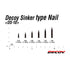 DECOY Sinker DS-10 DECOY Sinker Type Nail #0.9g