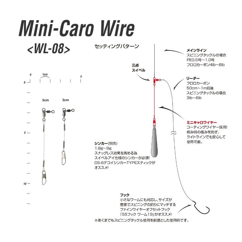 DECOY WL-08 Mini Caro Wire 5cm