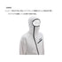 Gamakatsu GM3566 Hooded Zip Shirt White M