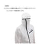 Gamakatsu GM3566 Hooded Zip Shirt White M