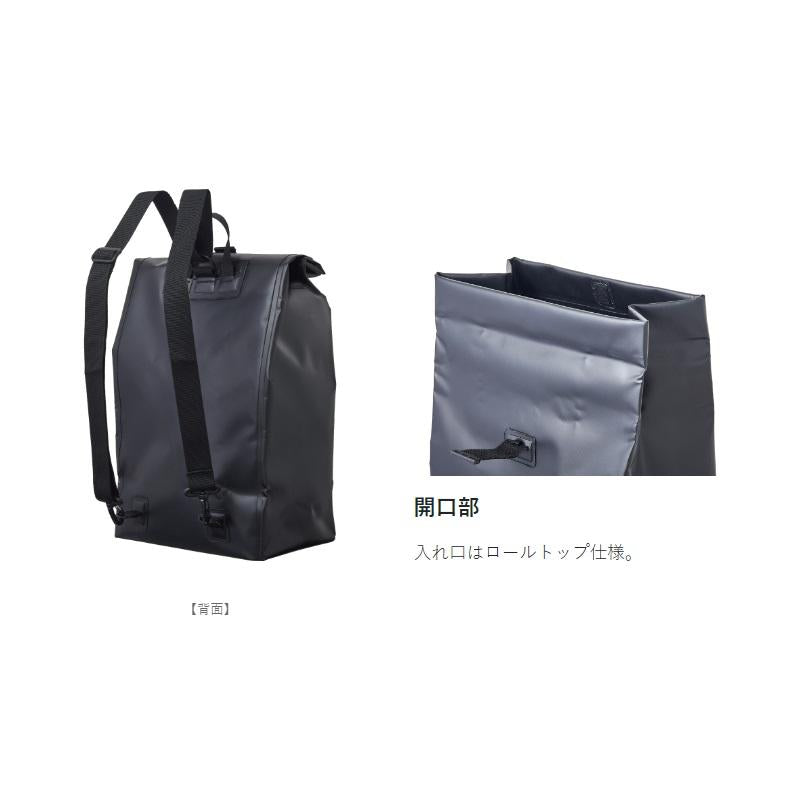 Gamakatsu Tackle Bag GM2593 3WAY Dry Bag Black (Gamakatsu)