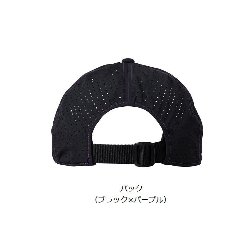 DAIWA Hat DC-6322 Recycled Nylon Cap Black x Purple Free Size