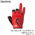 DAIWA Gloves DG-1422 Leather Fit Gloves 3-cut Red L