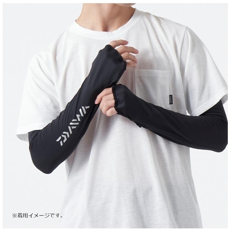 DAIWA Gloves DG-7922 BUG BLOCKER Arm Cover with Gloves Charcoal L