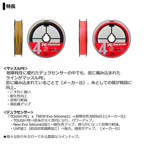 DAIWA      UVF PE DURASENSOR×4＋Si²