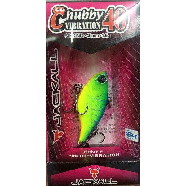 JACKALL　CHUBBY VIBRATION 40